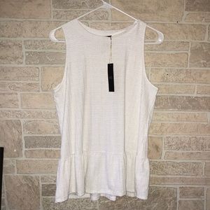 ✅W5 Tank Too with bottom ruffle